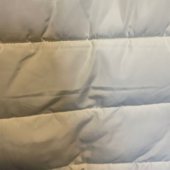 Calvin Klein Womens Ivory & Black Quilted Stretch Sides Puffer Vest Small NWOT - Picture 11 of 12
